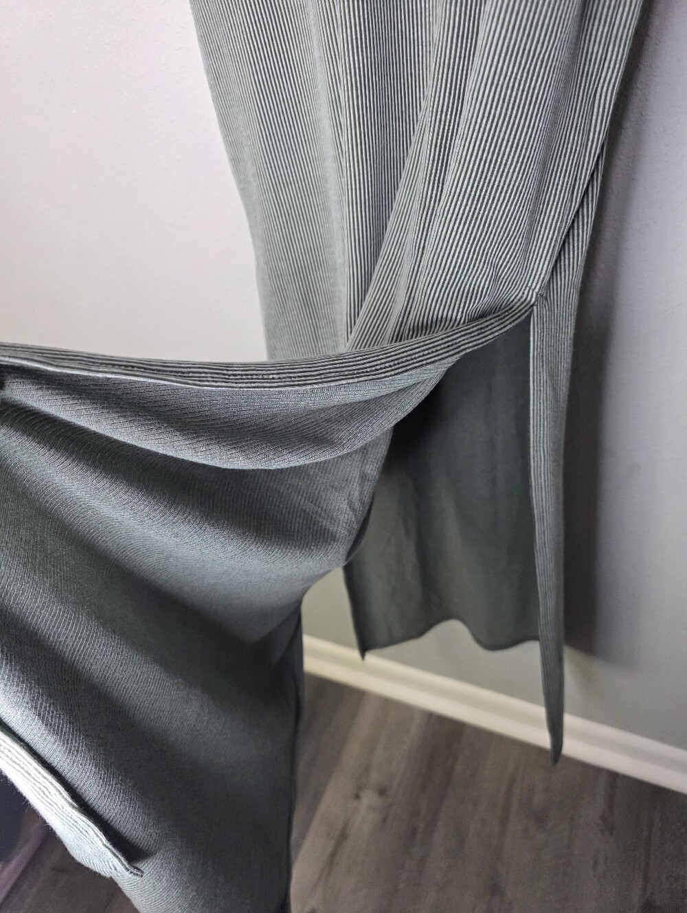 Lulus  Relaxed but Not Least Sage Green Ribbed Sleeveless Maxi Dress - Picture 10 of 11
